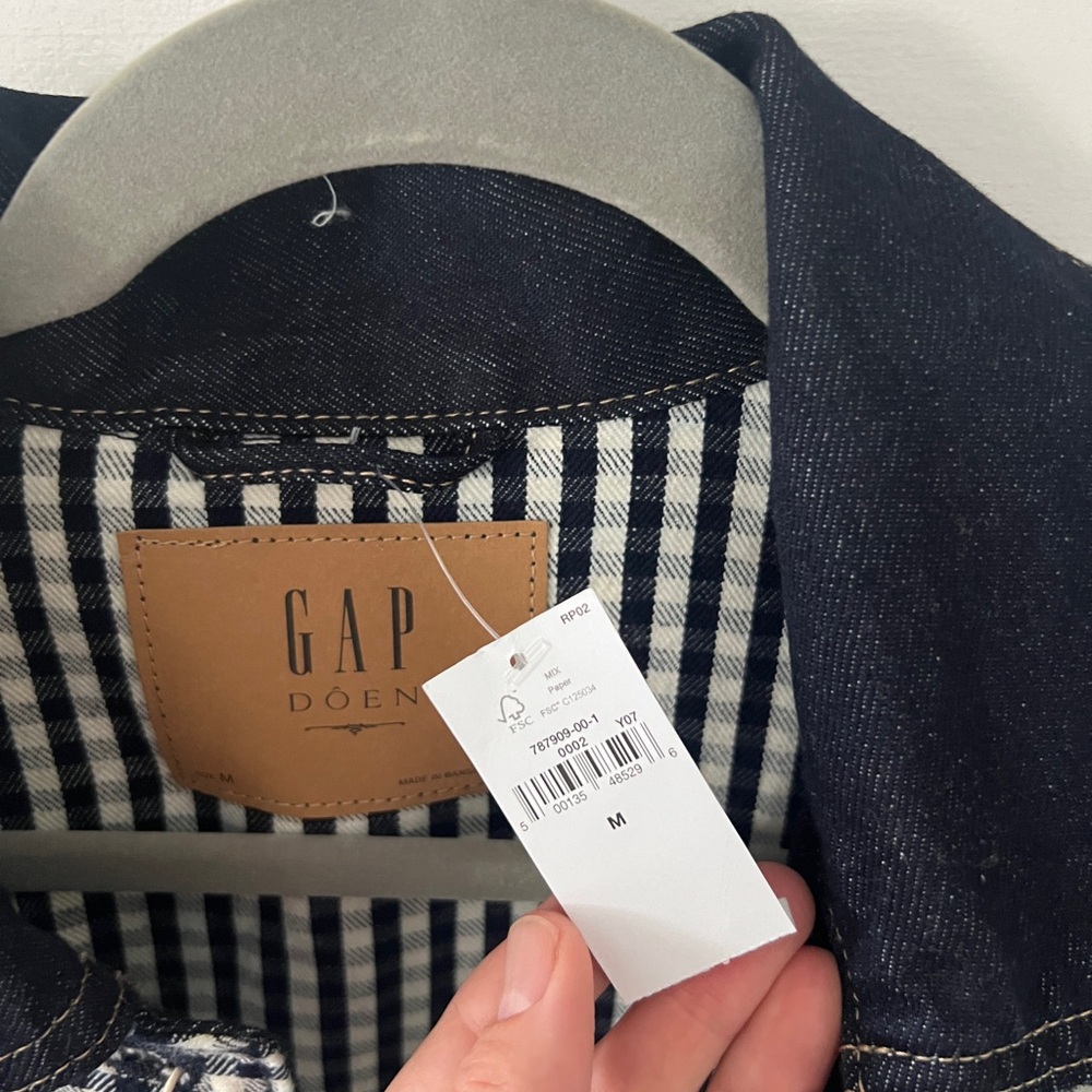 Gap x DOEN gingham coat - Picture 3 of 4